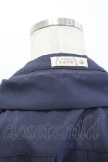 画像5: axes femme / ジャスミン刺繍チャイナブラウス F ネイビー I-26-08-23-015-AX-BL-TE-ZI (5)