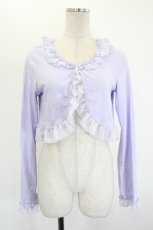 画像1: Angelic Pretty / バッスルフリルボレロ  ラベンダー I-26-08-23-018-AP-TO-SA-ZI (1)