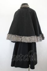 画像2: Hoshibako Works / ティターニアロングコート  黒 I-26-08-25-061-LO-CO-SA-ZI (2)