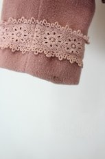 画像7: axes femme kawaii / レースフリルショートコート  ピンク I-26-08-25-063-AX-CO-SA-ZI (7)