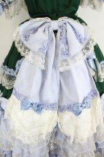 画像6: BABY,THE STARS SHINE BRIGHT / La Chasse aux Papillons〜蝶々を追って迷い込んだお花畑へ〜ワンピースドレス  グリーン I-26-08-25-068-BA-OP-SA-ZI (6)