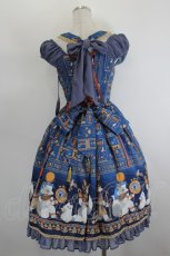 画像5: ALICE and the PIRATES / EGYPTIAN CHRIS〜壁画に隠されたMystery〜柄ジャンパースカートI  青 I-26-08-25-070-PA-OP-SA-ZI (5)