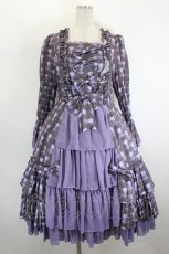 画像1: ATELIER PIERROT / Rosy Bouquet Dress  パープル I-26-08-25-073-EL-OP-SA-ZI (1)