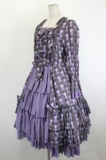 画像2: ATELIER PIERROT / Rosy Bouquet Dress  パープル I-26-08-25-073-EL-OP-SA-ZI (2)
