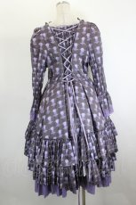画像3: ATELIER PIERROT / Rosy Bouquet Dress  パープル I-26-08-25-073-EL-OP-SA-ZI (3)