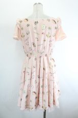 画像3: Secret Honey / お菓子柄ワンピース  ピンク I-26-08-25-076-CA-OP-TE-ZI (3)