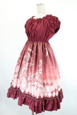 画像3: Enchantlic Enchantilly / Phantom Night Babydollワンピース  エンジ I-26-08-25-088-LO-OP-SA-ZI (3)