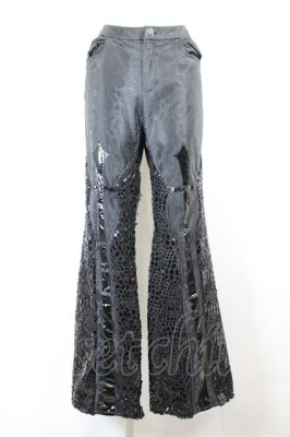 Preview of シャドウストーカーゴシックフレアパンツ XL 黒