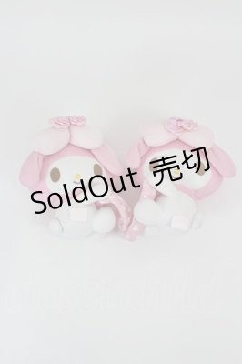 Preview of マイメロディカーテン留め  ピンクＸ白