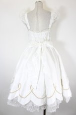 画像2: Angelic Pretty / スカラップエンジェルジャンパースカート  白 I-26-08-28-034-AP-OP-SA-ZI (2)