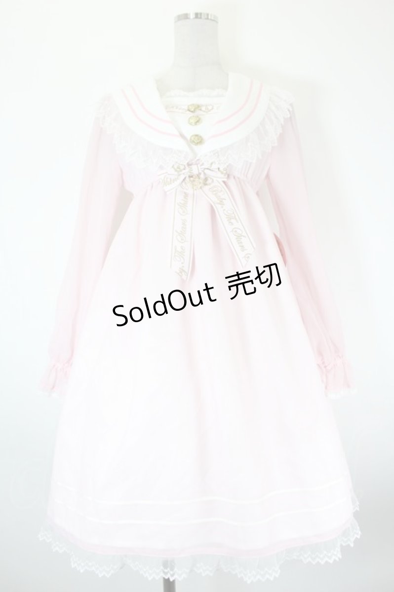 画像1: BABY,THE STARS SHINE BRIGHT / Best Wishes Sweetheartワンピース  ピンク I-26-08-28-035-BA-OP-SA-ZI (1)