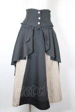 画像1: MAYLA / 文豪ストレイドッグスコラボ 芥川龍之介 スカート  黒 I-26-08-28-063-LO-SK-TE-ZI (1)