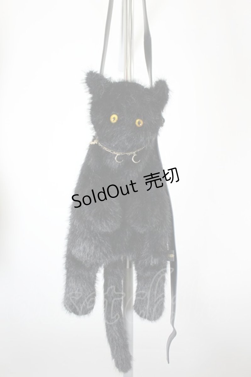 画像1: ATELIER PIERROT / Noir Neko Shoulder Bag  黒 I-26-08-28-091-EL-BG-SA-ZI (1)