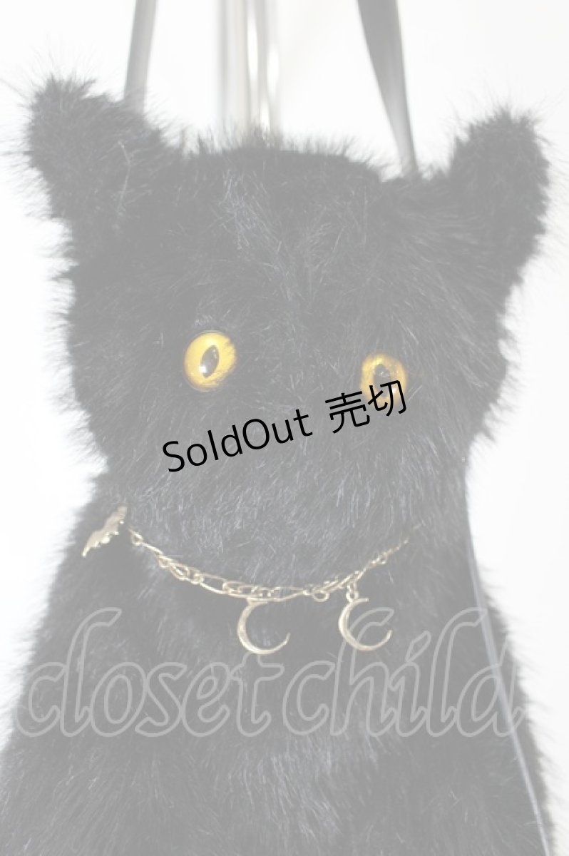 画像4: ATELIER PIERROT / Noir Neko Shoulder Bag  黒 I-26-08-28-091-EL-BG-SA-ZI (4)