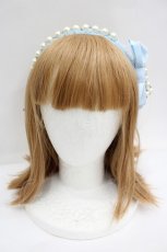 画像2: BABY,THE STARS SHINE BRIGHT / シャルル・ローズカチューシャ  サックス I-26-08-28-101-BA-AC-TE-ZI (2)
