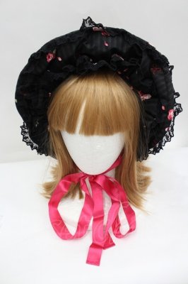 Preview of Blooming Gardenハーフボンネット  黒
