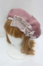 画像3: Hoshibako Works / Sanrio characters x HoshibakoWorksコラボレーションベレー帽  ピンク I-26-08-28-117-LO-AC-SA-ZI (3)