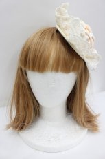 画像2: axes femme POETIQUE / レース×リボンヘッドドレス  キナリ I-26-08-28-123-AX-AC-SA-ZI (2)