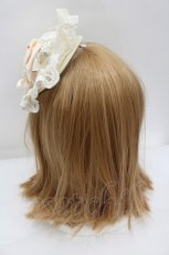 画像3: axes femme POETIQUE / レース×リボンヘッドドレス  キナリ I-26-08-28-123-AX-AC-SA-ZI (3)
