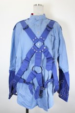 画像1: MILKBOY / PARACHUTEシャツ  青 I-26-08-28-024-MB-BL-SA-ZI (1)