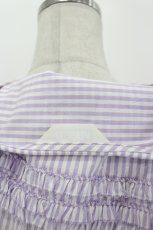 画像6: PINK HOUSE / ロゴ刺繍入りセーラーカラーブラウス  ラベンダー I-26-08-30-025-LO-BL-TE-ZI (6)