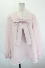 画像1: Angelic Pretty / ガラスの学園ブラウス  ピンク I-26-08-30-003-AP-BL-TE-ZI (1)