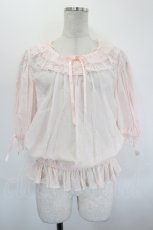 画像1: Angelic Pretty / マドレーヌレースブラウス  ピンク I-26-08-30-004-AP-BL-SA-ZI (1)