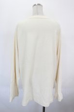 画像2: PINK HOUSE / オーガニックコットンロングスリ‐ブTシャツ L 生成り I-26-08-30-037-LO-TO-TE-ZI (2)
