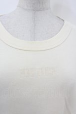 画像4: PINK HOUSE / オーガニックコットンロングスリ‐ブTシャツ L 生成り I-26-08-30-037-LO-TO-TE-ZI (4)