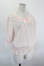 画像3: Angelic Pretty / マドレーヌレースブラウス  ピンク I-26-08-30-004-AP-BL-SA-ZI (3)
