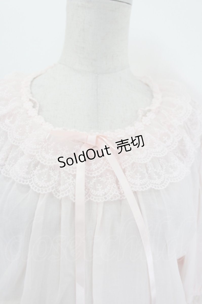 画像4: Angelic Pretty / マドレーヌレースブラウス  ピンク I-26-08-30-004-AP-BL-SA-ZI (4)