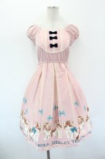 画像1: Shirley Temple / 子猫ワンピース  ピンク I-26-08-30-066-ET-OP-SA-ZI (1)
