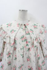 画像5: Shirley Temple / アンティークローズプリントBIGカラーワンピース(Ladies) F アイボリー I-26-08-30-068-ET-OP-TE-ZI (5)