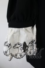 画像7: LAND by MILKBOY / 【My Melody   MEEWEE   LAND by MILKBOY】ONEPIECE  ブラック I-26-08-30-069-MB-OP-TE-ZI (7)