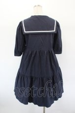 画像3: MILK / Sailorティアードワンピース  ネイビー I-26-08-30-071-ML-OP-TE-ZI (3)