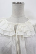 画像4: Jane Marple / フリルカラーブラウス  オフ I-26-08-30-001-JM-BL-TE-ZI (4)