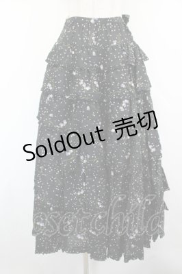 Preview of ブルーベルptスカート  黒Ｘ紫Ｘ緑