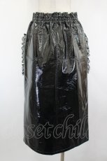 画像2: Katie / GOTH GAME ZIPタイトスカート XS 黒 I-26-08-30-100-LO-SK-SA-ZI (2)