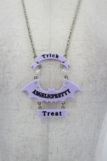 画像3: Angelic Pretty / Trick Batネックレス  ラベンダーＸシルバー I-26-08-30-107-AP-AC-SA-ZI (3)