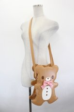 画像1: Angelic Pretty / Sweet Creamジンジャーくまショルダーバッグ  ブラウン I-26-08-30-117-AP-BG-SA-ZI (1)