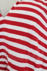画像4: Katie / ICECREAM BORDERトップス  赤Ｘ白 I-26-08-30-012-LO-TO-SA-ZI (4)