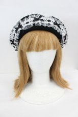 画像4: axes femme / はしごレースリボンベレー  黒 I-26-08-30-121-AX-AC-TE-ZI (4)