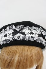 画像5: axes femme / はしごレースリボンベレー  黒 I-26-08-30-121-AX-AC-TE-ZI (5)