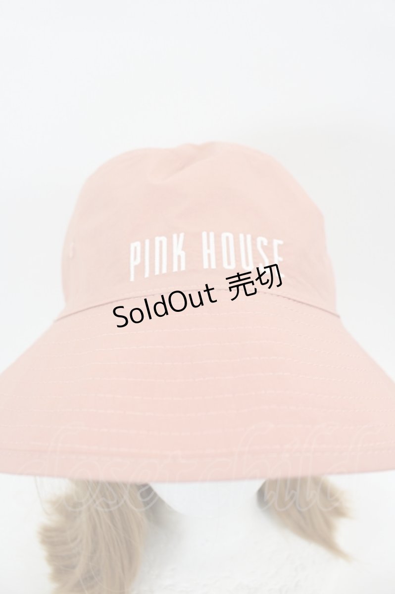 画像4: PINK HOUSE / 裏地パッチワーク柄ハット  ピンク I-26-08-30-122-LO-AC-SA-ZI (4)