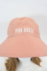 画像4: PINK HOUSE / 裏地パッチワーク柄ハット  ピンク I-26-08-30-122-LO-AC-SA-ZI (4)