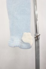 画像3: LOLITAその他(お買取対象外) / 天使の羽根ライン入りレッグウォーマー  サックス I-26-08-30-136-LO-ZA-TE-ZI (3)