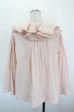 画像2: PINK HOUSE / ラッセルカラーブラウス  ピンク I-26-08-30-017-LO-BL-TE-ZI (2)