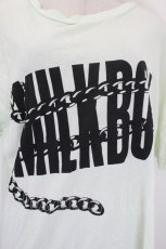 画像4: MILKBOY / ロゴプリントTシャツ  ミントＸ黒 I-26-09-02-033-MB-TO-SA-ZI (4)