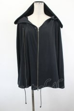 画像4: GADGET GROW / フロントZIPパーカー  黒 I-26-09-02-037-GO-TO-SA-ZI (4)