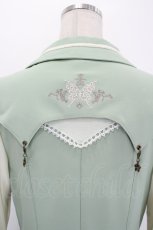 画像7: Ozz oneste / 裾桜刺繍着物袖シフォンロングカーディガン  ミント I-26-09-02-041-OO-TO-TE-ZI (7)